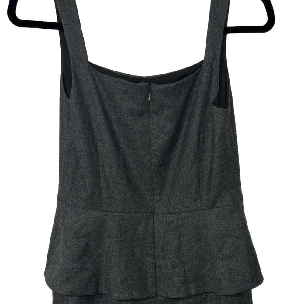 BANANA REPUBLIC Luxury Italian
Flannel Peplum Dress Wool Blend S/Small